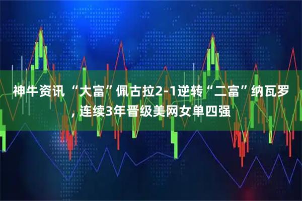 神牛资讯 “大富”佩古拉2-1逆转“二富”纳瓦罗, 连续3年晋级美网女单四强