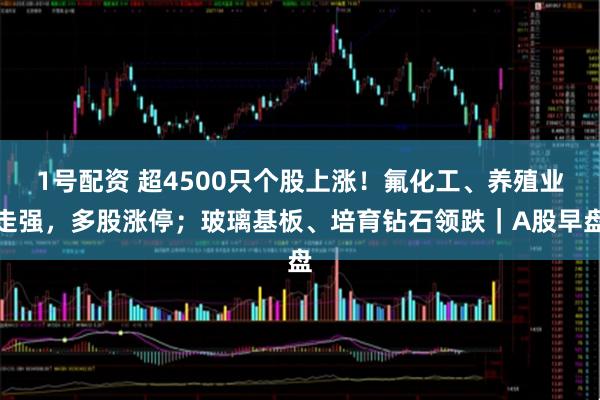 1号配资 超4500只个股上涨！氟化工、养殖业走强，多股涨停；玻璃基板、培育钻石领跌｜A股早盘